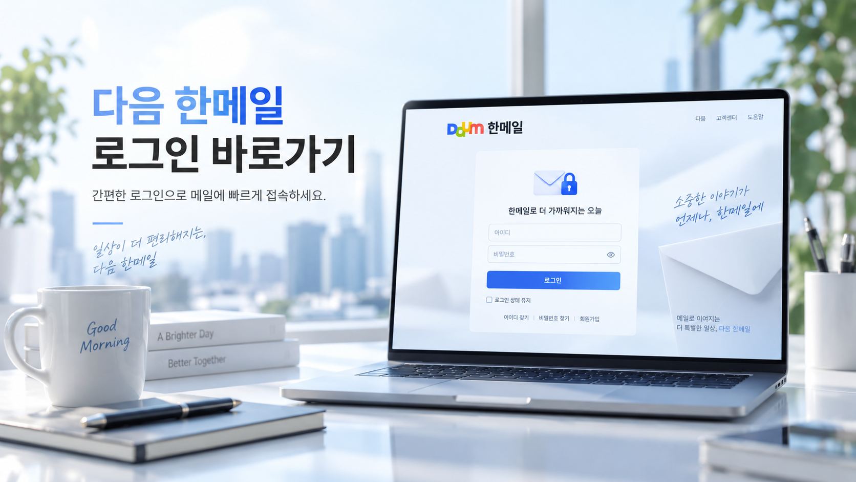 다음 한메일 로그인 바로가기